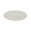 Decorative plastic Plate, grey D33cm