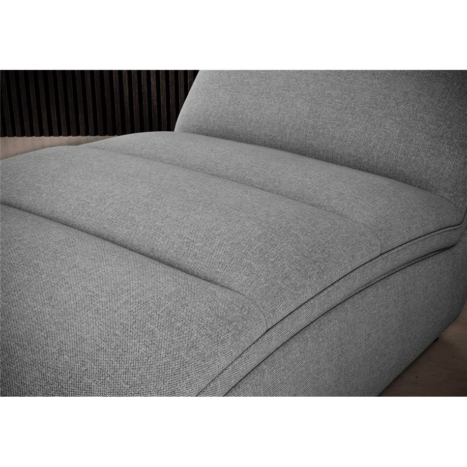 Chaise lounge chair Eltaco, Vero 04, grey, H95x85x170cm