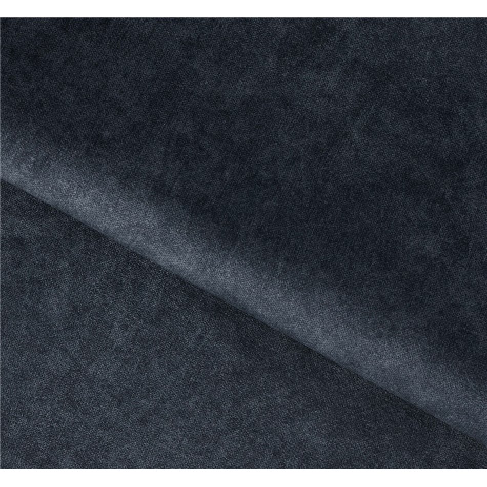 Угловой диван Elferlo L, раздвижной, Aura 40, бархат, синий, H93x285x181cm