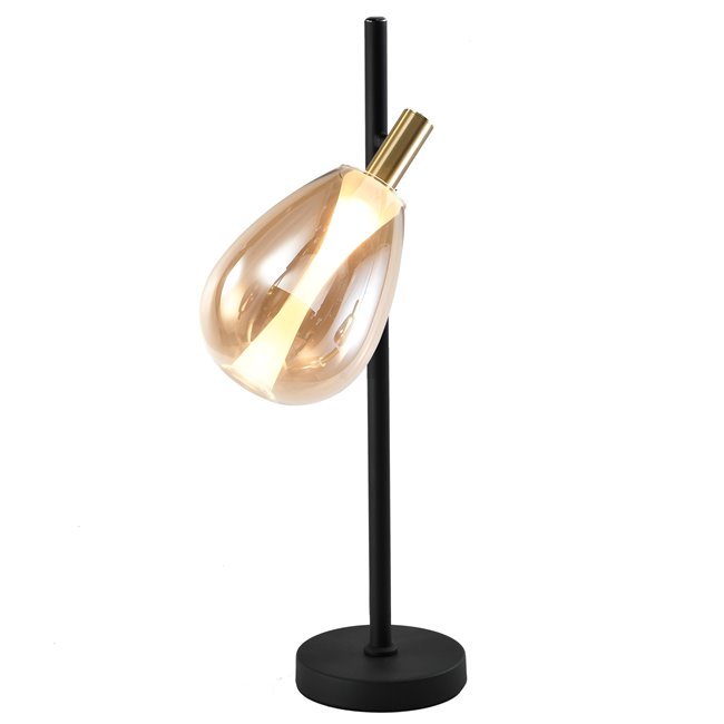 Laualamp Rigonda amber, H60x26x15cm, LED 5.4W, 3000K, 824lm