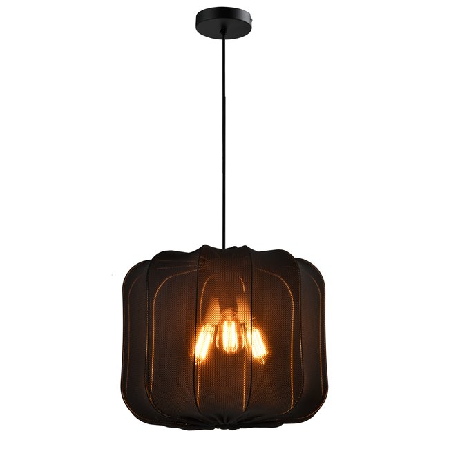 Подвесной светильник Roya Black L, H37-120cm, D50cm, E27x3 40W(MAX)