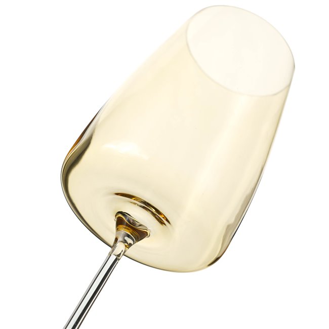 Veiniklaas Lord Citrine, kollane, 510ml, H23cm, D8.5cm