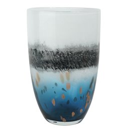Vaas Oceano L, klaasist, H29cm, D16cm