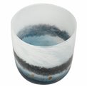 Vaas Oceano, klaasist, H18.5cm, D16cm