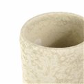 Vaas Ring L, beež, keraamiline, H40cm, D19cm