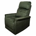Electric recliner Obenberg 11, dark green, H85-105x95-170x79cm, seat height 42.5-57cm
