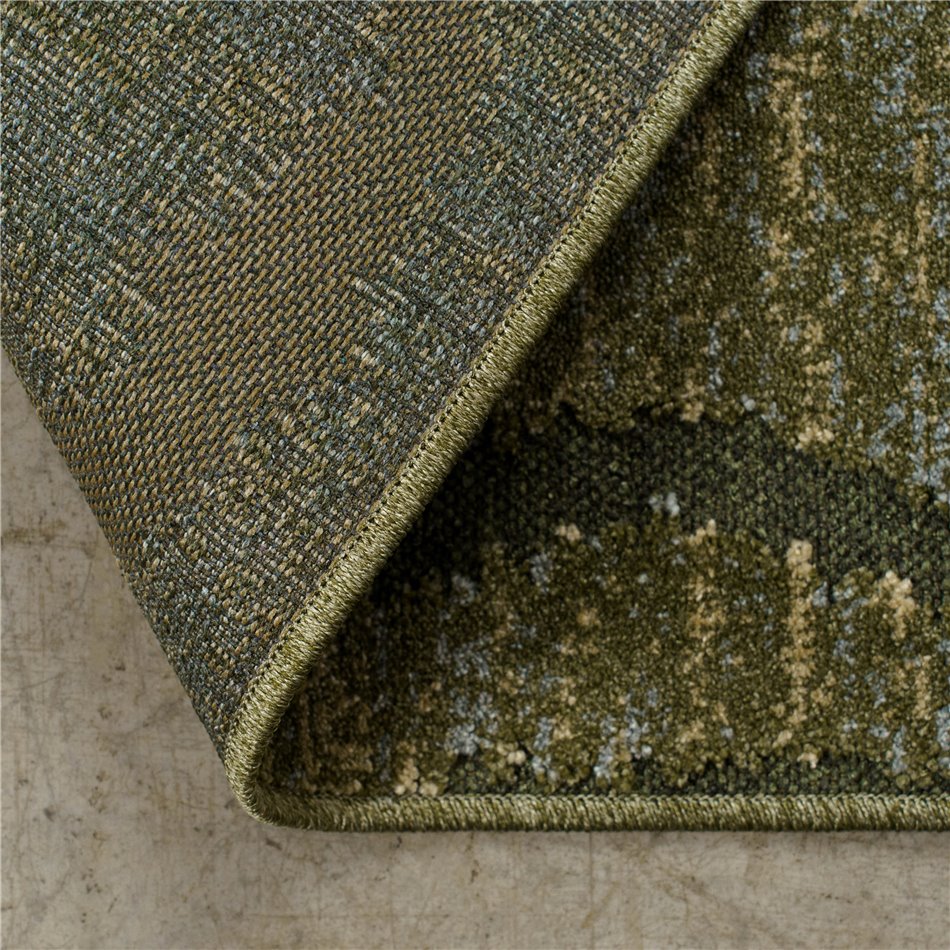 Carpet Tweed 4141-45, green, 160x230cm