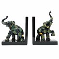 Bookend Elephant, set, H24.5x18x9.5cm