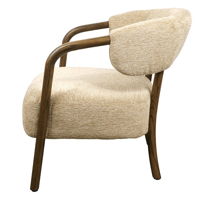 Tugitool Sider, pruun, H74.5x65x73cm, istumisosa kõrgus 50cm
