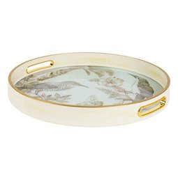 Декоративный поднос Fussio M, D34cm H4cm