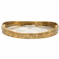 Decorative tray Fresneda L, D45cm H4.7cm
