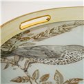 Decorative tray Fussio L, D39.2cm H4cm