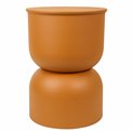 Kohvilaud TOTEM Palomba, teras, ookri värv, D31cm H41.8cm