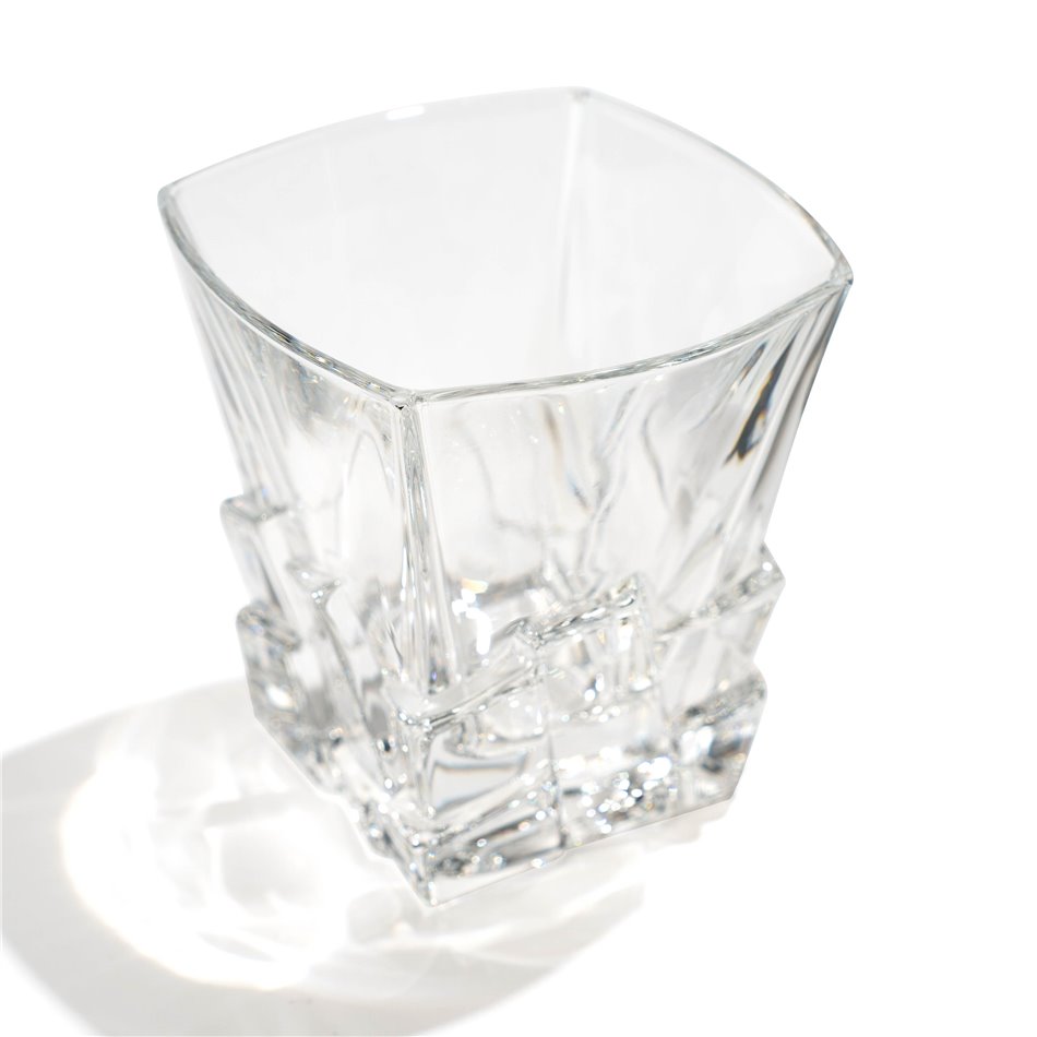 Kristallne viskiklaas Crack, 310ml, H10.2x9.28x9.28cm