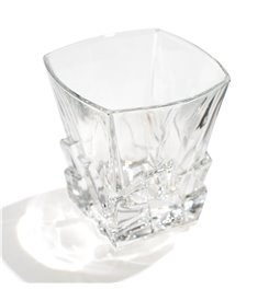 Kristallne viskiklaas Crack, 310ml, H10.2x9.28x9.28cm