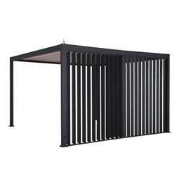 Vertikaalsed žaluusiid Laevora pergola 3 m küljele, grafiithall
