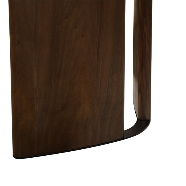 Söögilaud Otilia, keraamika/pähklispoon/MDF/metall, 180x89cm H76cm