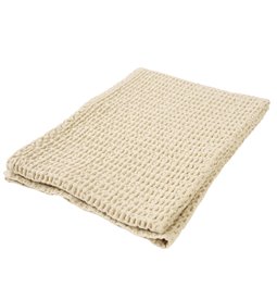 Хлопковое полотенце Honey comb, кремовый цвет, 50x100cm, 350g/m2