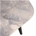 Pikendatav söögilaud Ratmo P022, paagutatud kivi/metall, 160-240x90cm H75cm