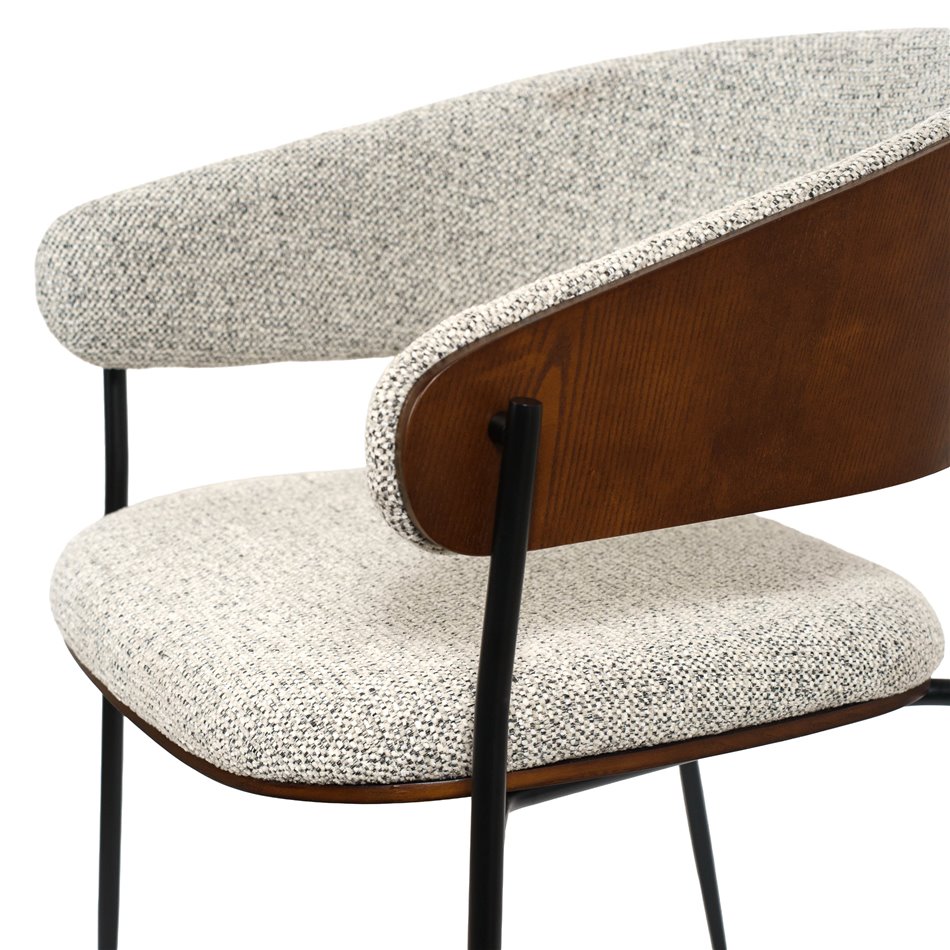 Söögitool Olvena 105 grey, H77x62x57cm, istumisosa kõrgus 46cm
