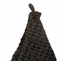 Хлопковое полотенце Honey comb, антрацит, 30x50cm, 350g/m2