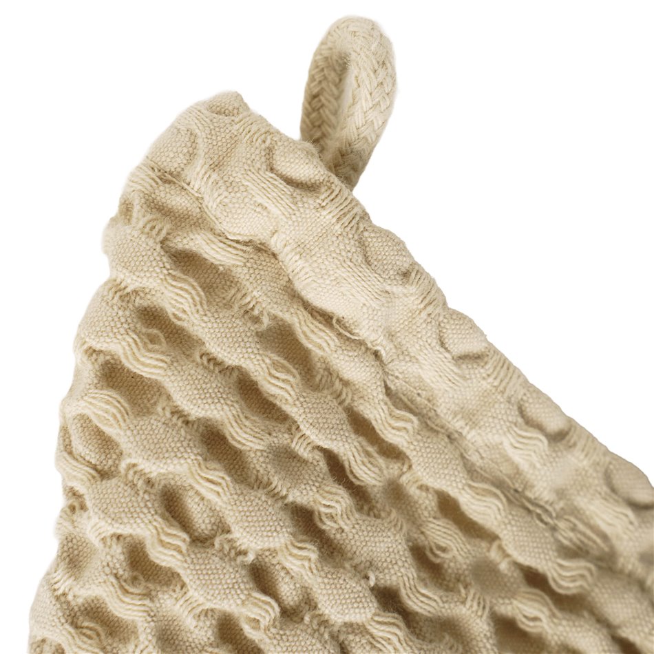 Хлопковое полотенце Honey comb, кремовый цвет, 30x50cm, 350g/m2