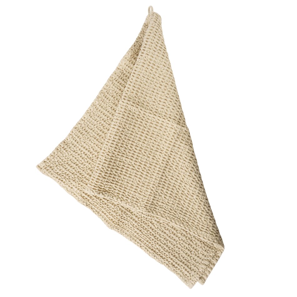 Хлопковое полотенце Honey comb, кремовый цвет, 50x100cm, 350g/m2