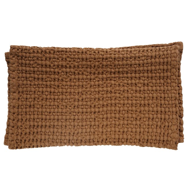 Хлопковое полотенце Honey comb, цвет мокко, 30x50cm, 350g/m2