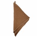 Хлопковое полотенце Honey comb, цвет мокко, 30x50cm, 350g/m2