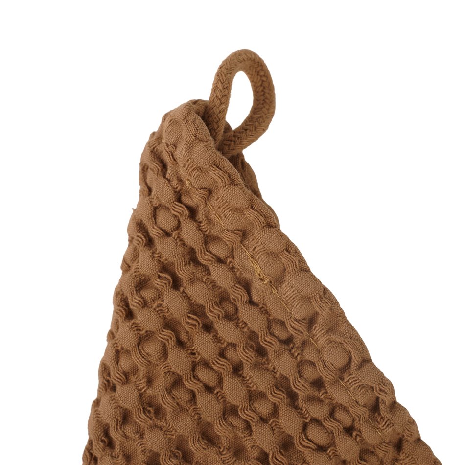 Хлопковое полотенце Honey comb, цвет мокко, 30x50cm, 350g/m2