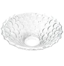 Kristallkauss Lisboa, läbipaistev, D30cm H10.5cm