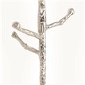 Riidenagi Twiggy, hõbedane värv, alumiinium, H172x29x29cm