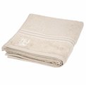 Bambusest rätik 50x100, beež, 550g/m2