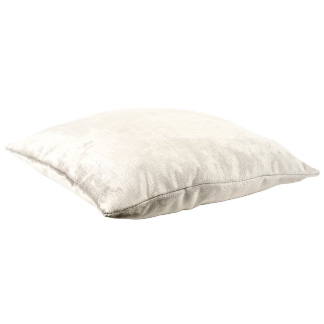 Decorative pillowcase Lotta, cloud dancer, 45x45cm