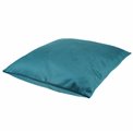 Dekoratiivne padjapüür French velvet 659, tume türkiissinine, samet, 45x45cm