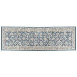 Vaip Neston, sinine/hall,  67x210cm