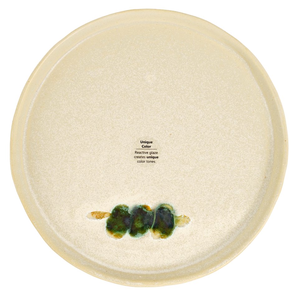 Taldrik Olives, keraamika, D18cm H1.5cm