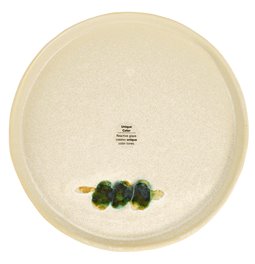 Taldrik Olives, keraamika, D18cm H1.5cm