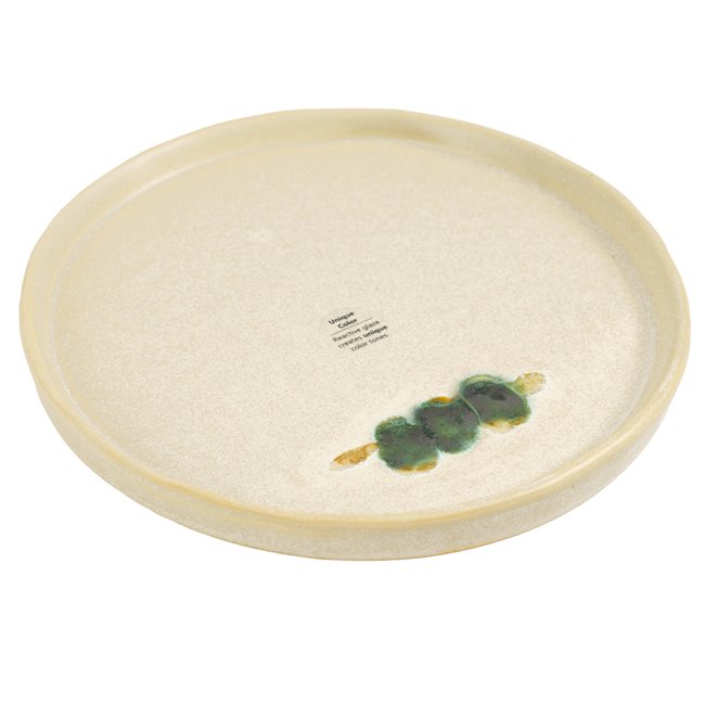 Taldrik Olives, keraamika, D18cm H1.5cm
