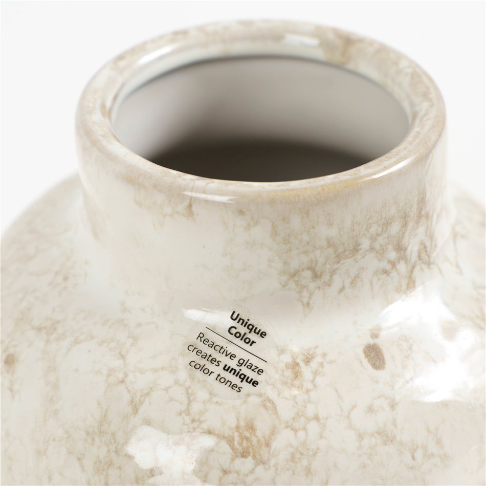 Vaas White, kivimass, H23x15.5x14.5cm