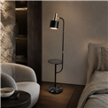 Floor lamp Soler, black, H150x30cm, E27 60W(MAX)
