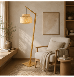 Торшер Liby, natural, H173cm, E27 60W(MAX)