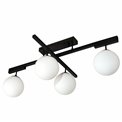 Rippvalgusti Ince, must/valge, H32x84x53cm, G9x4 15W(MAX)