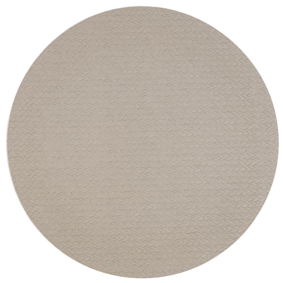 Placemat Ruhnu, taupe, D38cm