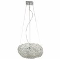 Подвесной светильник Igate S, прозрачный/хром, 40x20cm, E14x4 40W(MAX)