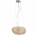 Подвесной светильник Igate S, прозрачный/хром, 40x20cm, E14x4 40W(MAX)