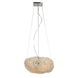 Подвесной светильник Igate S, прозрачный/хром, 40x20cm, E14x4 40W(MAX)