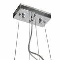 Подвесной светильник Igate S, прозрачный/хром, 40x20cm, E14x4 40W(MAX)