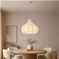 Подвесной светильник Calle white, белый, H35cm, D50cm, E27 40W(MAX)