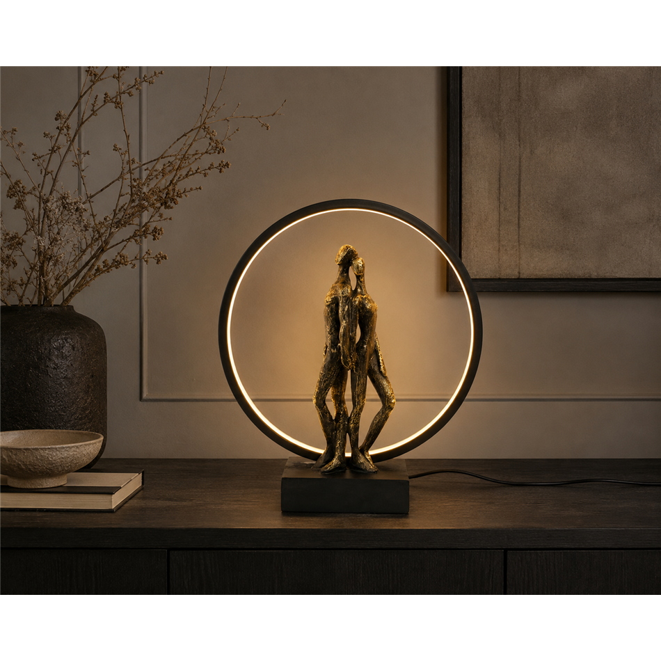 Table lamp Heart, LED, H33x9x30cm